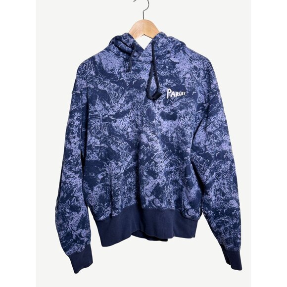Adidas X Parley Unisex Adicolor Hoodie Sweatshirt, Size M, Black and Purple‎ - Picture 1 of 6